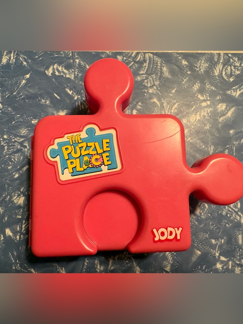 Vintage Y2K 1994 The Puzzle Place Jody Playset - Case Only
